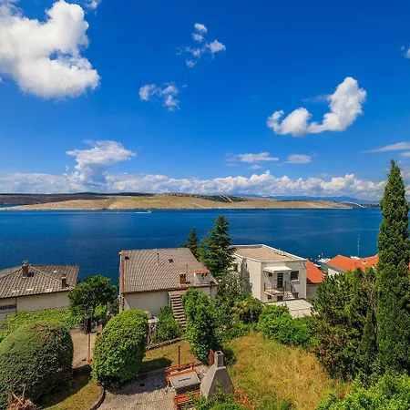 Appartement Modernes Nur 100 Meter Zum Mit Herrlichem Meerblick, Aussendusche, Grill Jadranovo